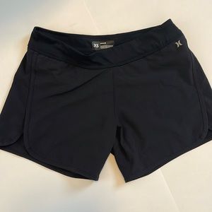 Hurley phantom swimming athletic Board shorts black womens size XS